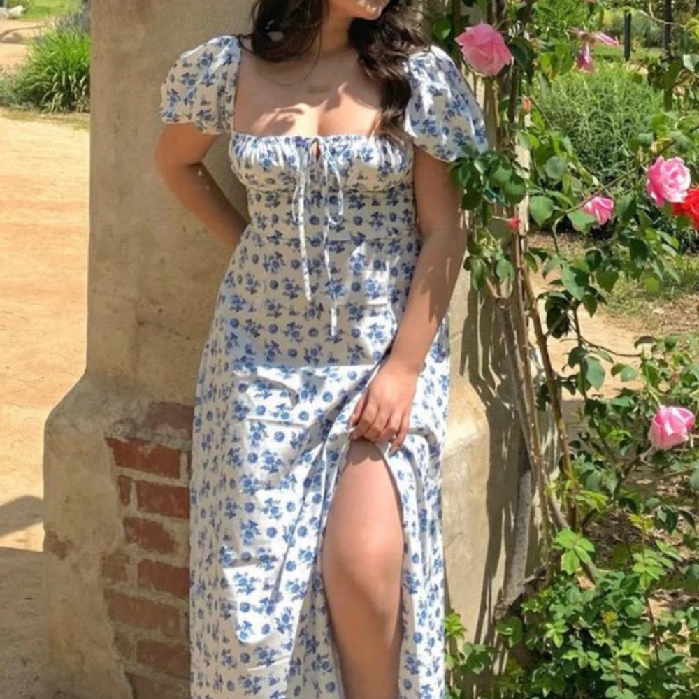 In the style __ long dress